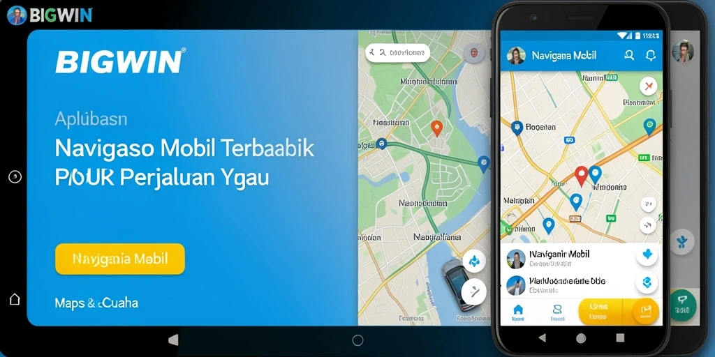Antarmuka intuitif dan fitur navigasi real-time dari BIGWIN.