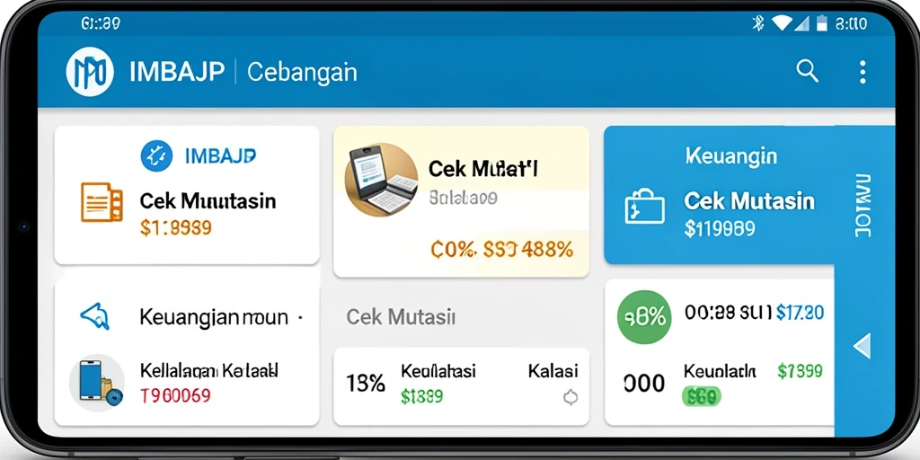 Tampilan antarmuka IMBAJP yang memudahkan pengecekan mutasi.