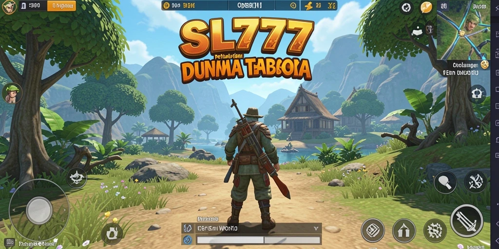 Tampilan antarmuka dan dunia terbuka SL777 yang memukau.