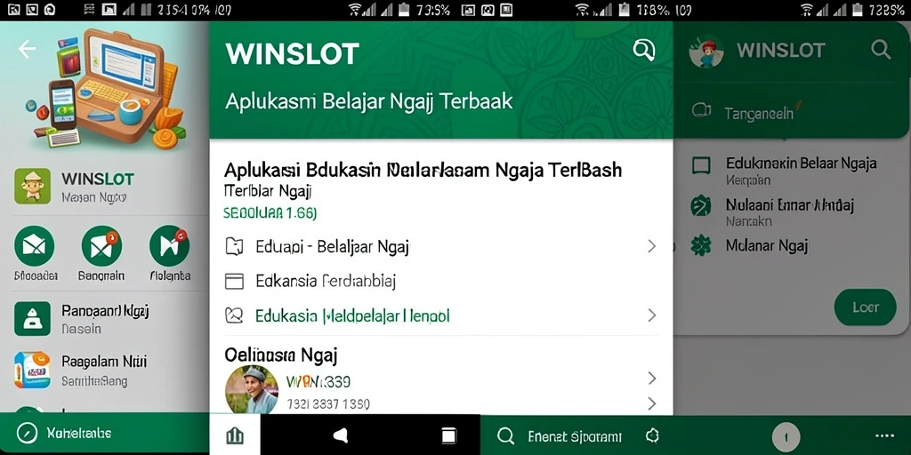 Antarmuka WINSLOT yang user-friendly untuk belajar ngaji.