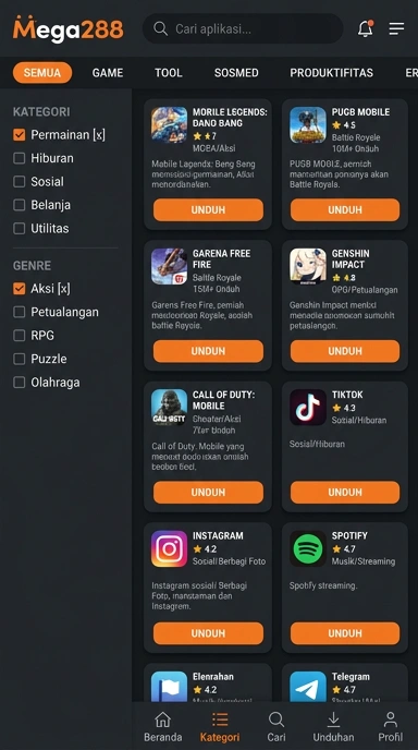 Daftar Aplikasi Populer | Mega288 — Katalog Terlengkap